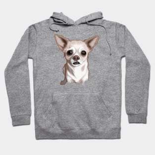 Cute Chihuahua Drawing Hoodie